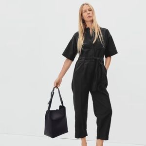 Everlane Short Sleeve Fatigue Jumpsuit
